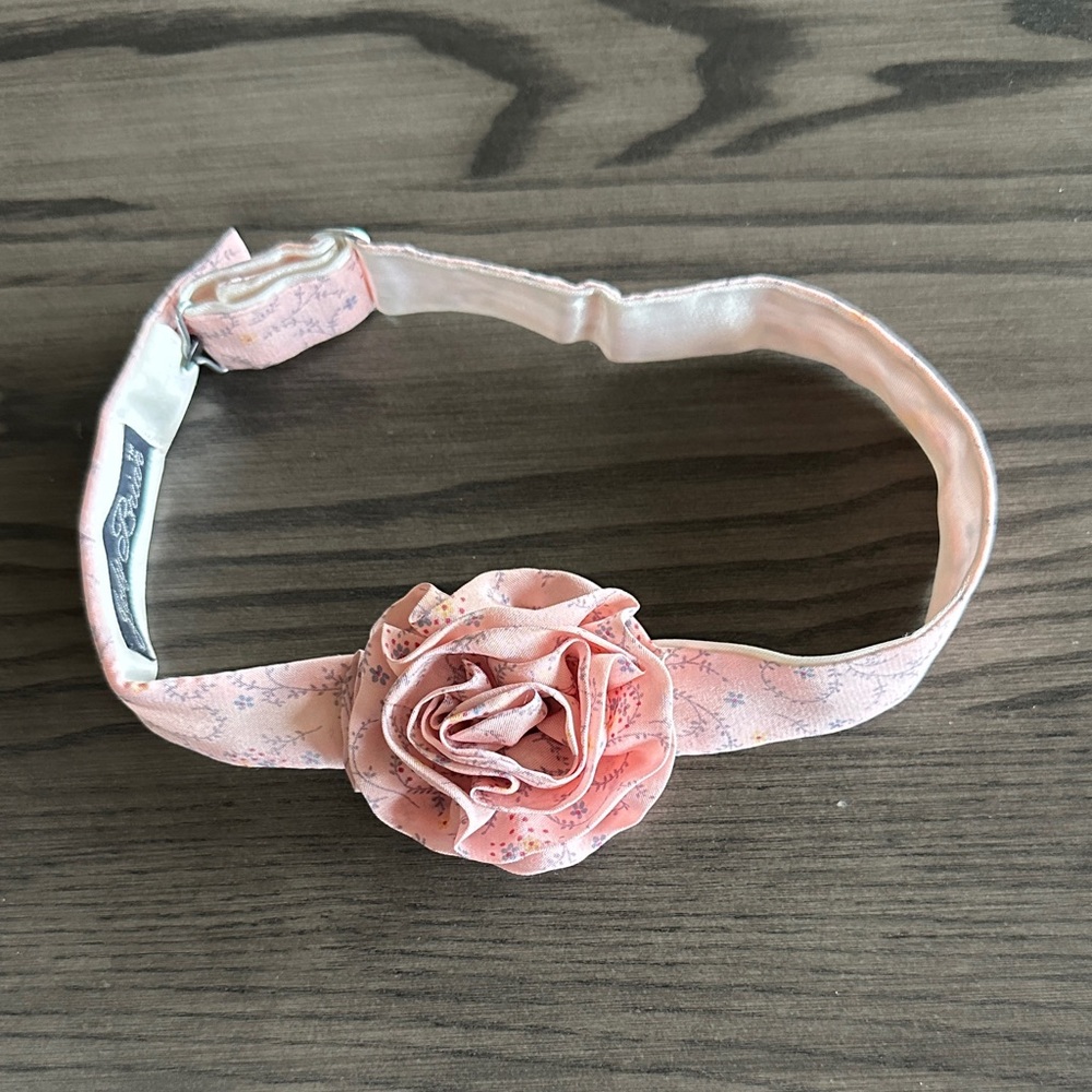 Pink Floral Women’s Necktie